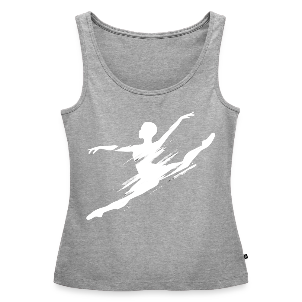 Women Tank Top - Dance Energy - heather grey