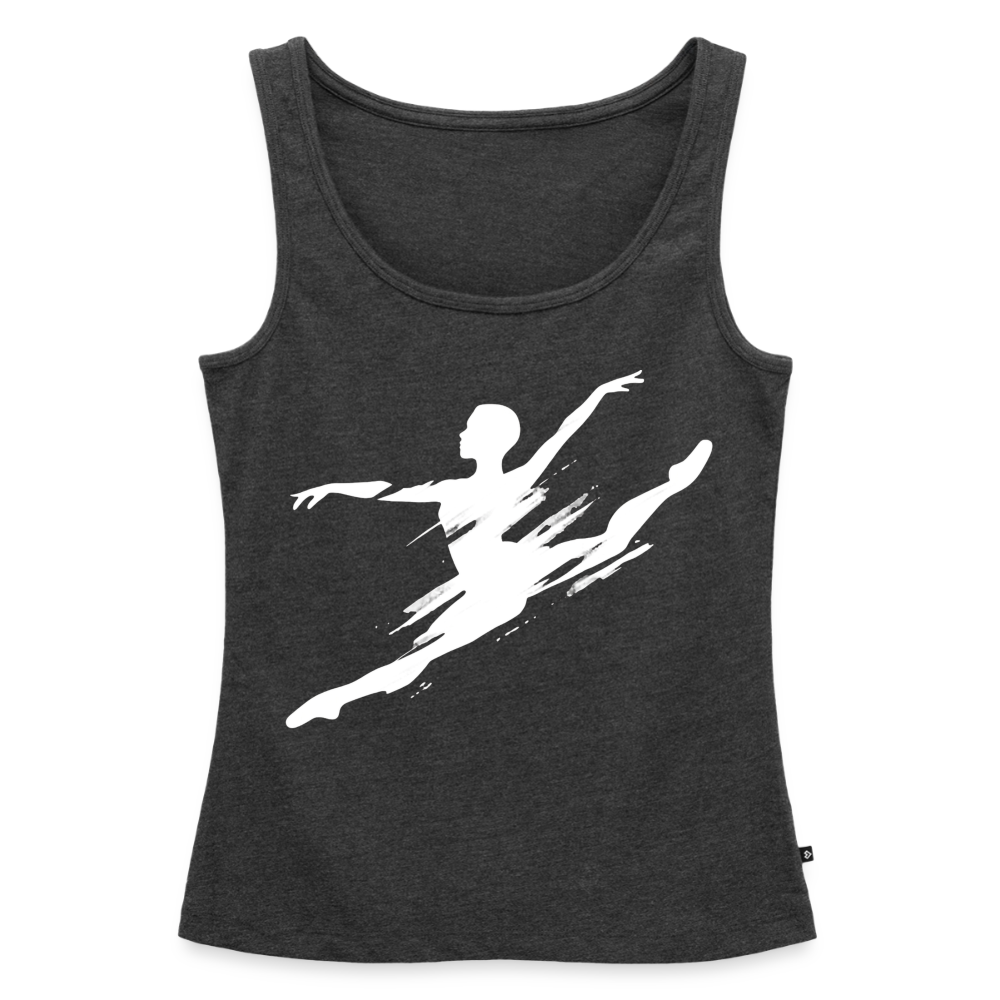 Women Tank Top - Dance Energy - heather anthracite