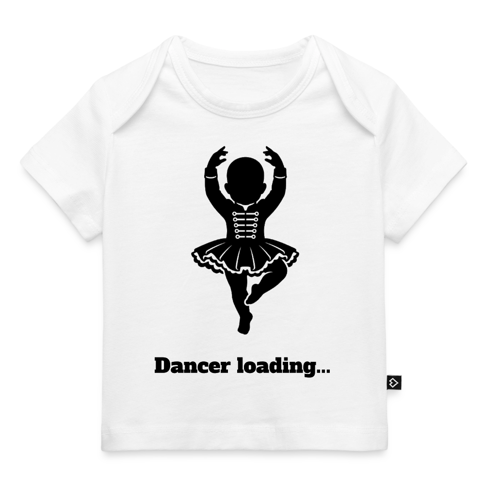 Dancer loading… Baby Shirt - white