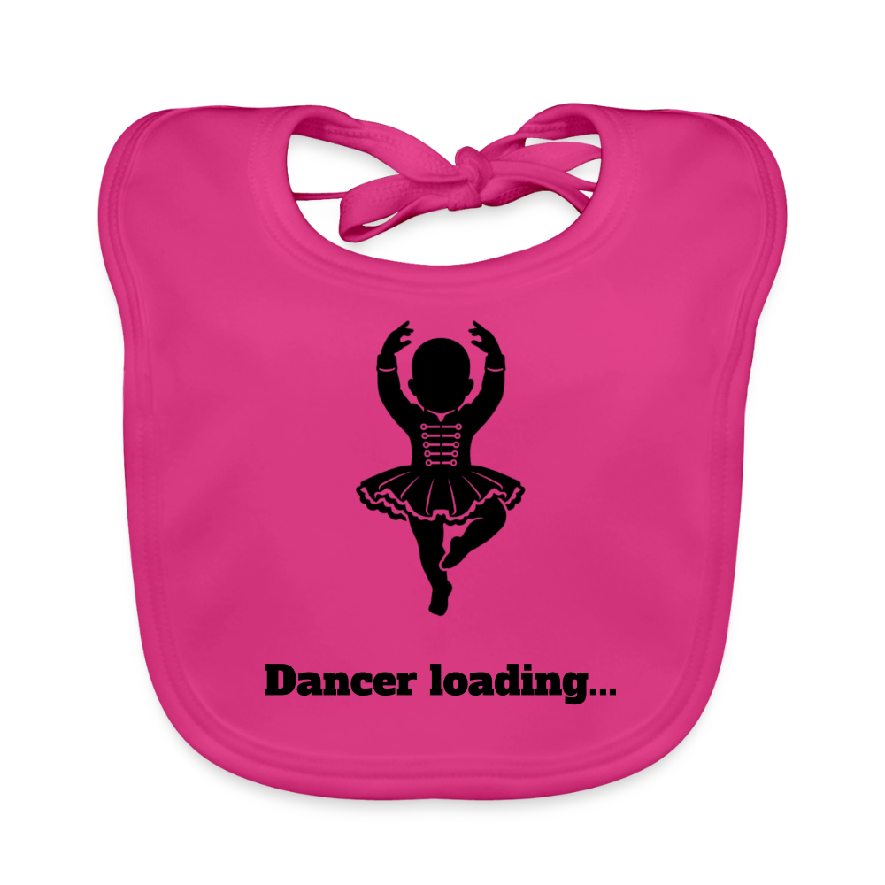 Dancer loading… Baby Lätzchen - fuchsia