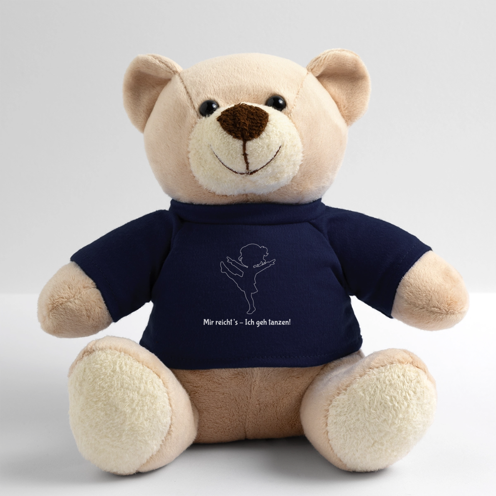Mir reichts, ich geh tanzen Teddy Bear - french navy