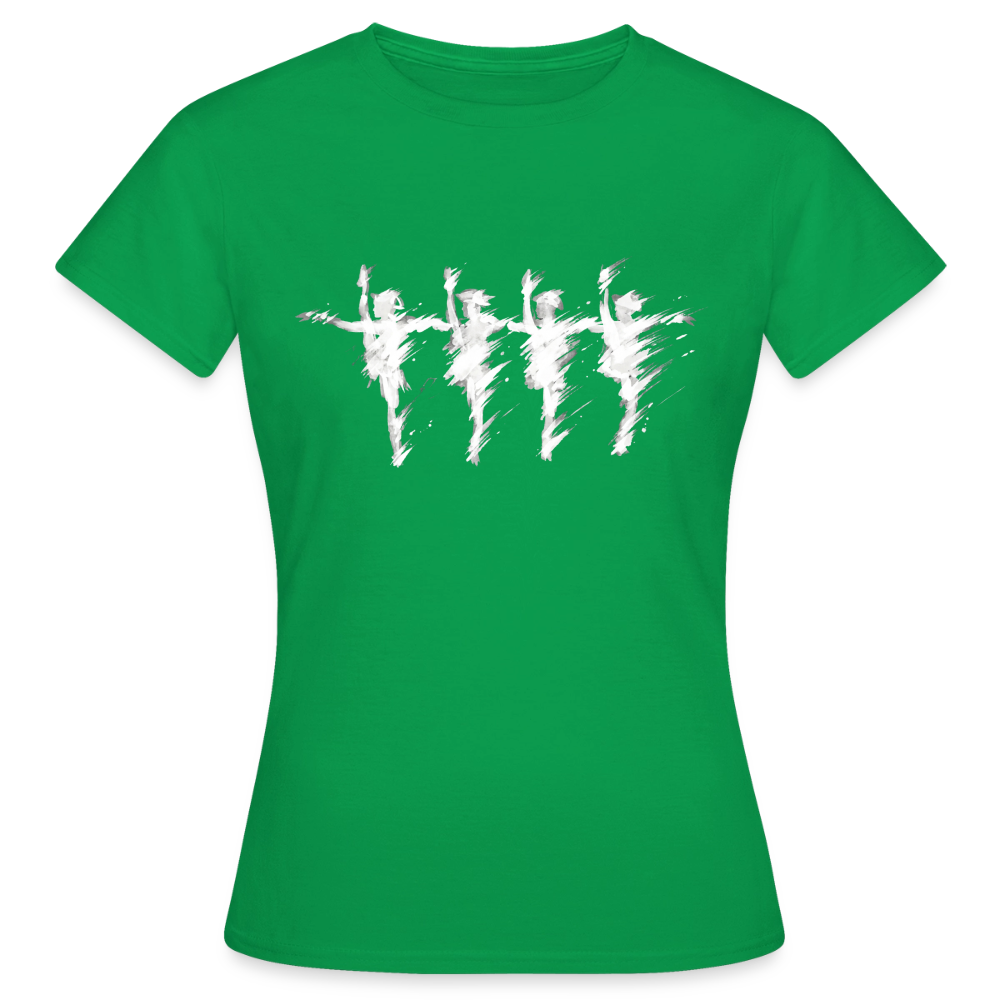 Eine Reihe, ein Herz Women's T-Shirt - kelly green