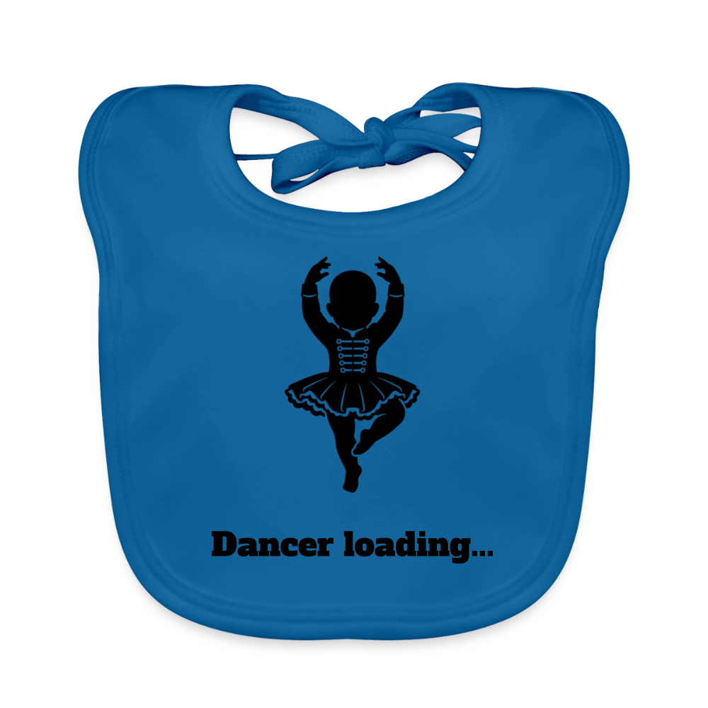 Dancer loading… Baby Lätzchen - peacock-blue