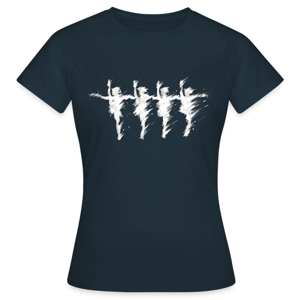 Eine Reihe, ein Herz Women's T-Shirt - navy