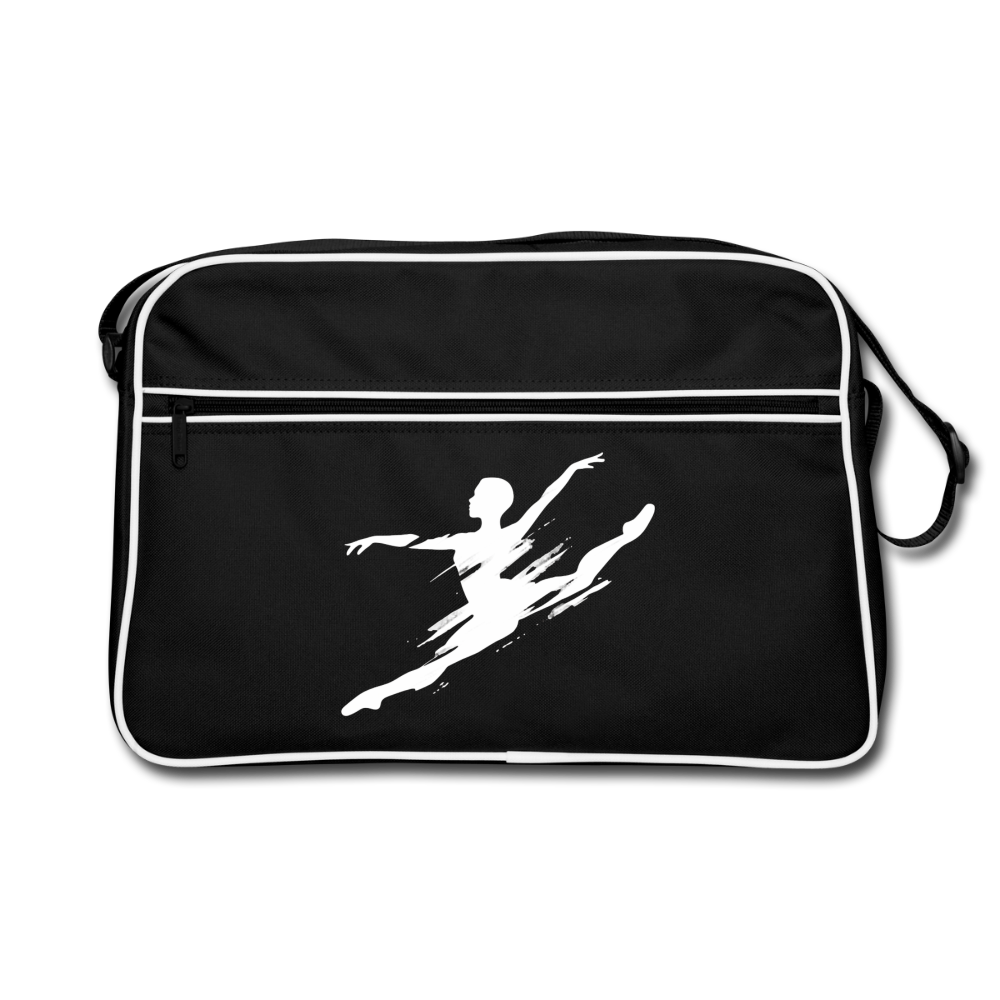Retrotasche - Dance Energy - black/white