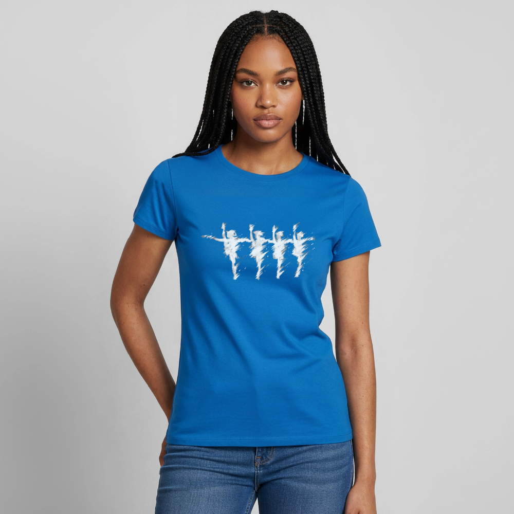 Eine Reihe, ein Herz Women's T-Shirt - royal blue