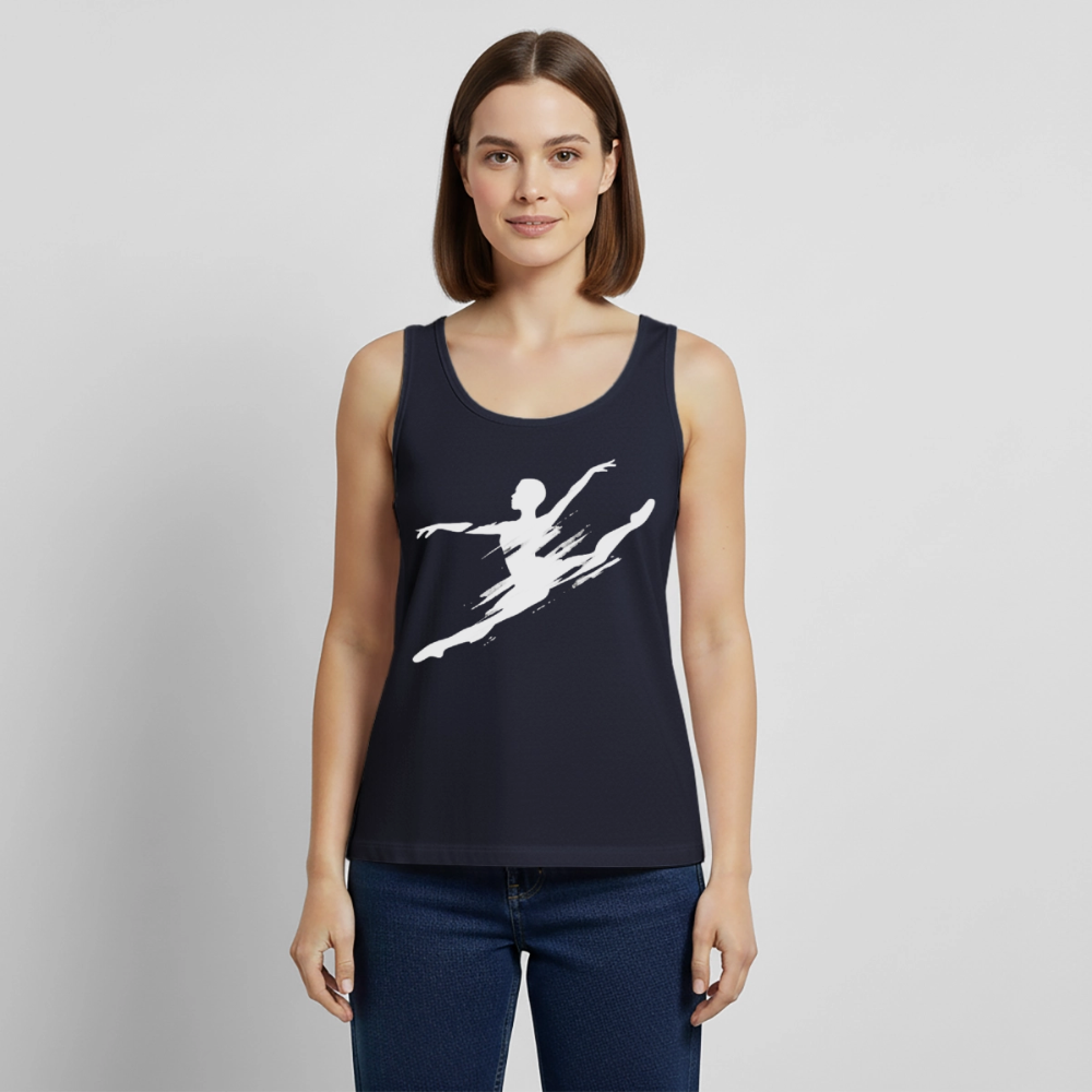 Women Tank Top - Dance Energy - navy