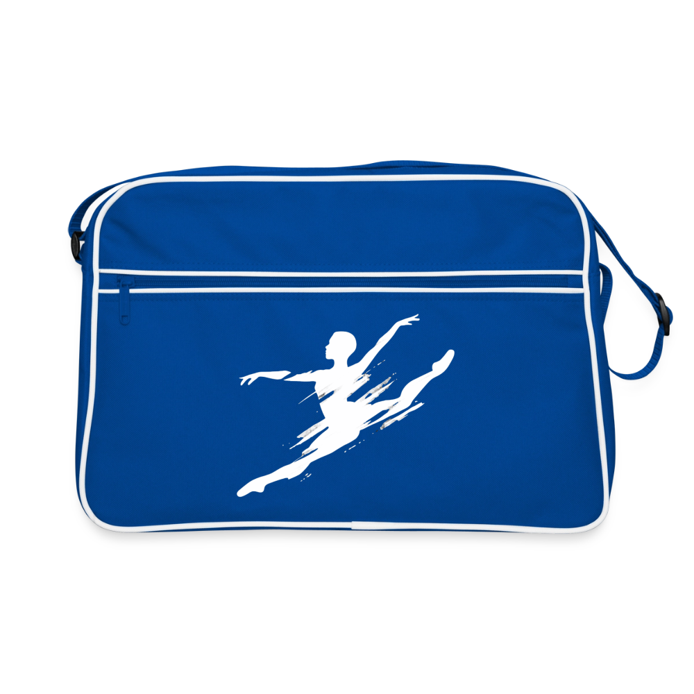 Retrotasche - Dance Energy - blue/white