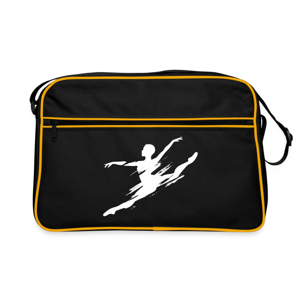 Retrotasche - Dance Energy - black/gold