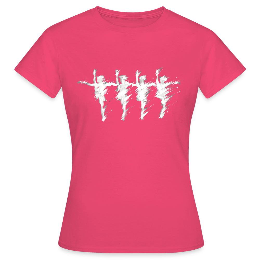 Eine Reihe, ein Herz Women's T-Shirt - azalea