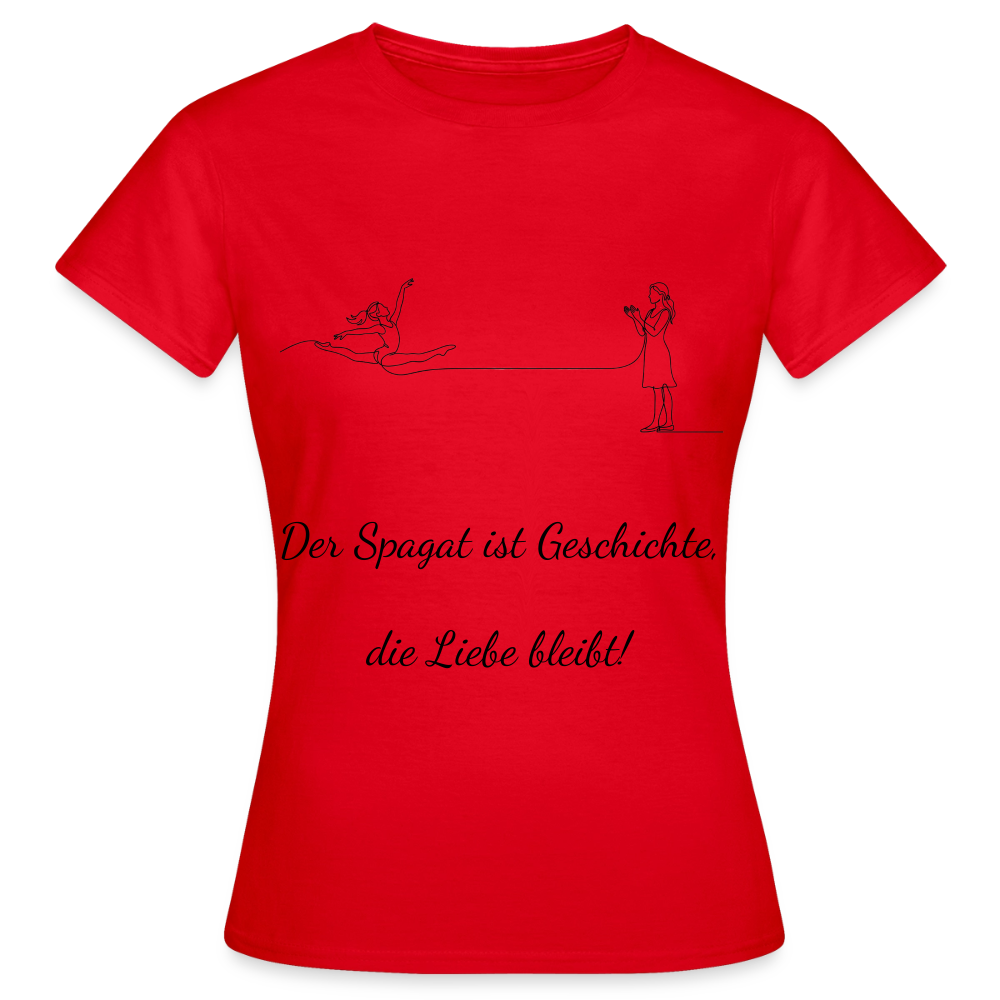 Einmal Garde, immer Garde Women's T-Shirt - red