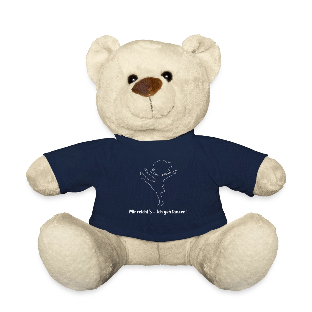 Mir reichts, ich geh tanzen Teddy Bear - french navy