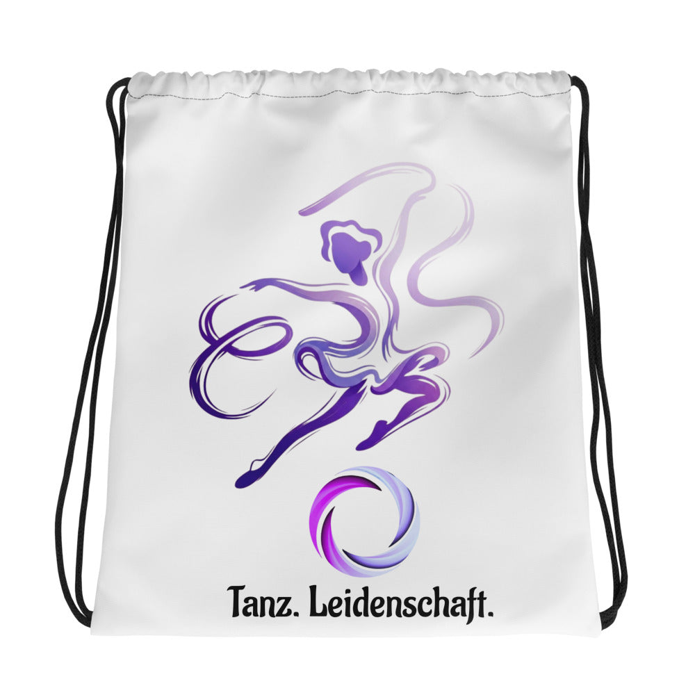 Pure Dance Turnbeutel Lila – Frontalansicht
