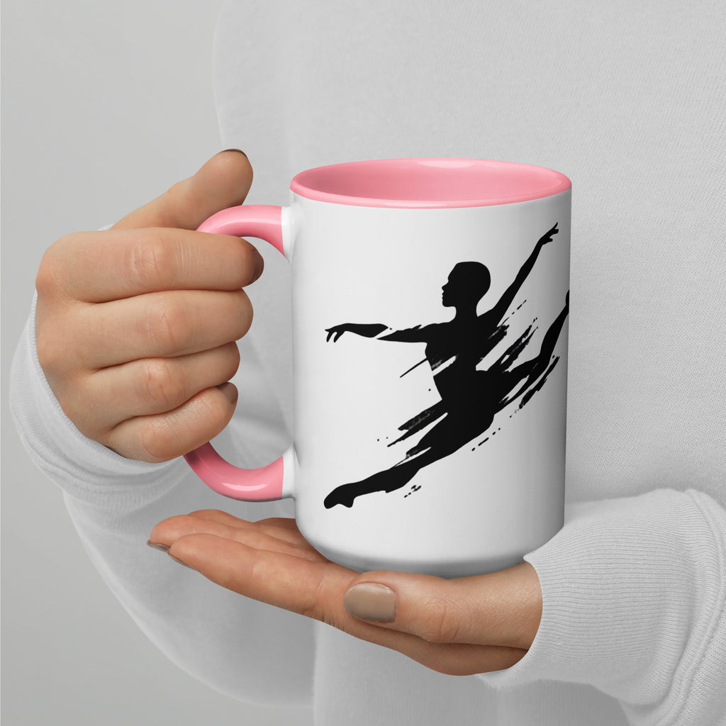 Dance Energy Tasse Pink – Seitenansicht links