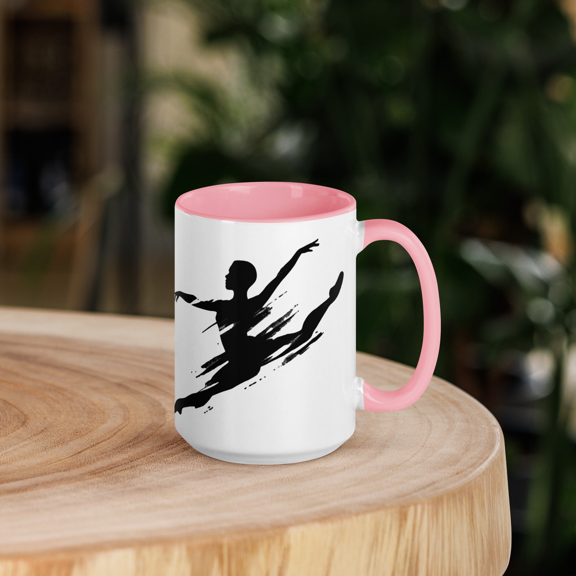 Dance Energy Tasse Pink – Seitenansicht rechts